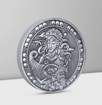 Twelve Constellation Lucky Coins - Libra, Aquarius, Sagittarius, Gemini Silver Coins, Commemorative Gifts for Girlfriend
