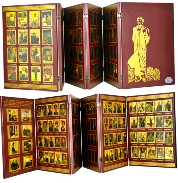 Chairman Mao Stamp Commemorative Set Philately Collection Postal Product Red Culture Gift for Elderly Seniors