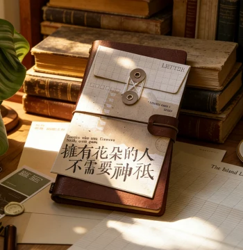 Baitang Store Manyu Envelope and Letter Paper Retro Artistic Romantic Confession Stationery Writing Paper Set