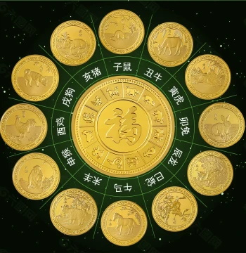 Dragon and Phoenix Harmony Gold and Silver Coins, Creative Wedding Favor, Zodiac Commemorative Token, Love Lucky Coin