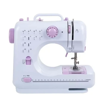 Yuhua 05 Household Electric Sewing Machine - Compact Multi-Function Overlock Desktop Model for Thick Fabrics