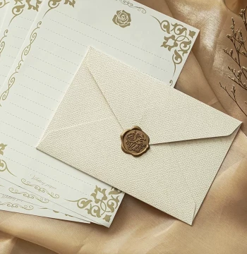 Premium Thick Letter Paper and Envelope Set for Handwritten Love Letters, Birthdays, and Invitations – Minimalist & Romantic Design for Students and Couples