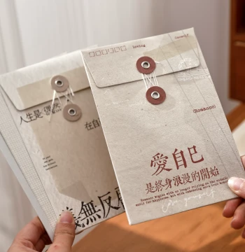 Yandao Time Island Letter Envelope and Paper Set – Elegant Vintage Handwritten Love Letter Stationery Gift