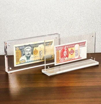 Coin, Commemorative Coin, Banknote, Foreign Currency, Graded RMB Display Frame, Money Ticket Photo Frame, Protective Acrylic Case