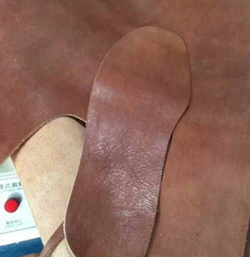 Genuine Cowhide, Full-Grain Yellow Cowhide Natural Color Insoles, Super Sweat-Absorbing 100% Real Leather Sweat-Absorbent Deodorant