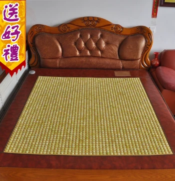 Natural Xiuyan Jade Electric Heating Mattress - Dual-Temperature Control, Far-Infrared Double Bed Warmer & Summer Cooling Mat