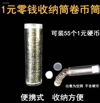 25mm One Yuan Coin Tube - Storage Container for 1 Yuan Coins, Commemorative Coins, and Round Coin Boxes