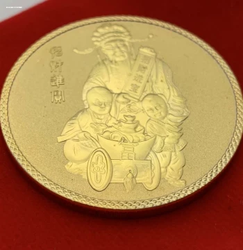 Tooth Fairy Gold Coin – Simulated Metal Commemorative Coin for Children's Lost Tooth Reward, Baby Toy Keepsake