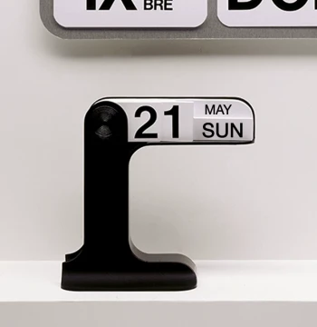 Timor Desktop Calendar Flip Desk Calendar Creative Minimalist Modern Living Room Decor Nordic Office Stationery Ins Style