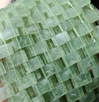 Natural Xiuyan Jade Pillow Pad - Ice-Flower Translucent Green Cooling Cushion for Summer, Handwoven Jade Pillow Insert