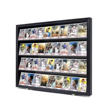 36-Ball Press-Lock Display Case for Baseballs, Basketballs, Footballs, and Trading Cards