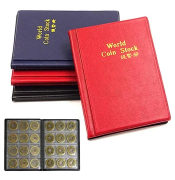 Souvenir Coin Collection Album with Round Cases for Tourist Attractions and Museums - Transparent Storage Box for Coins