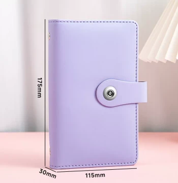 100-Yuan Viral Cash Savings Binder, Large-Capacity Classified Finance Wallet, Waterproof RMB Collection Book