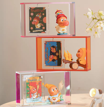 Acrylic Blind Box Display Frame & Storage Rack for Zsiga Figures and Pop Mart Collections - DIY Showcase Cabinet