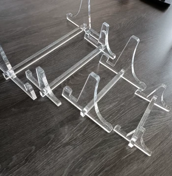 Acrylic Linkage Stand for Phones, Tablets, Keyboards, Books, Photo Frames, Art Prints, Dish Displays, and Tea Cakes