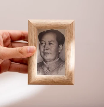 Fortune-Boosting Money Frame for Banknotes - Tabletop Display Case for Collectible Bills and Portraits