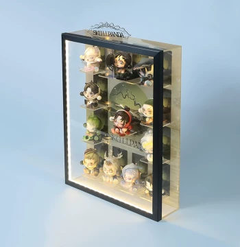 Artistic Frame Scene Box for POP MART SKULLPANDA Series Blind Box Figures Display