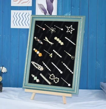 Jewelry Display Stand, Adjustable Bust Form, Frame Tray, Earring Holder, Showcase Photography Prop