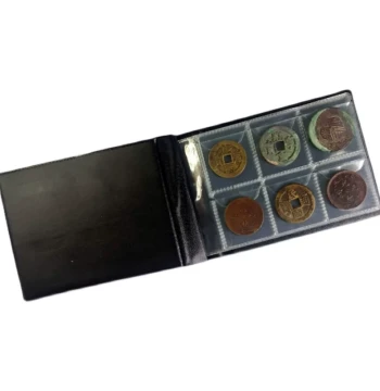 Direct-Insert Album for Unslabbed Copper Coins: 10-Wen and 20-Wen Ancient Chinese Coin Collection Book