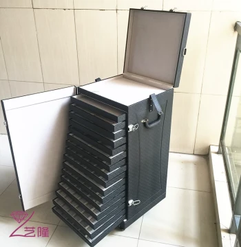 Commercial-Grade Password-Protected Drawer Jewelry Storage Chest for Collectibles, Antiques, and Cultural Artifacts