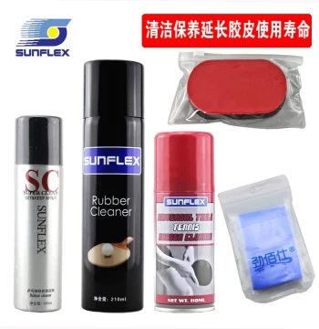 German Sunshine Table Tennis Rubber Cleaner, Racket Sponge Foam Adhesive Restorer