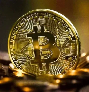 Wholesale Custom Creative Gift Bitcoin Gold Coin, BTC Commemorative Coin, Foreign Currency Bit B Collectible