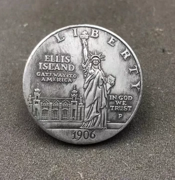 US $1 Commemorative Coin, Liberty and President Series, Replica American Foreign Currency