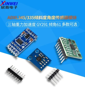 ADXL345/335 6100P Digital Three-Axis Gravity, Tilt, and Angle Sensor Module GY291 Inclinometer 61