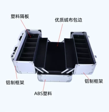 Multi-Layer Antique Collectible Storage Box for Jewelry, Bracelets, Walnuts, Tools, and Display