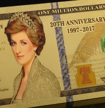 Princess Diana Commemorative Banknote - Cross-Border Craft Souvenir Currency