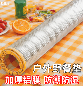 Outdoor Picnic Mat - Moisture-Proof, Waterproof, Thickened, Portable Hiking and Beach Mat for Camping and Lawn Use