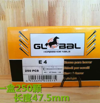 Export Palm Nails E2345 Stable Supplies Horseshoe Nails Palm Nails G Horse Racing Training Hoof Trimming Tools Cleaning Equestrian Free Shipping