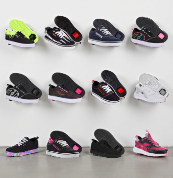 Heelys Dual-Use Roller Sneakers for Children, Students, and Adults