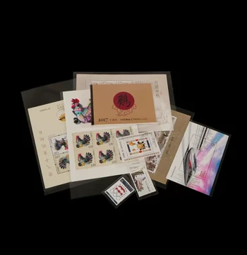 OPP Stamp Protective Sleeves Full Set – Multiple Sizes for Beginner Philatelists and Stamp Albums
