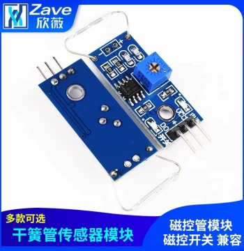 Zave Reed Switch Sensor Module Magnetic Control Module Magnetic Switch Compatible