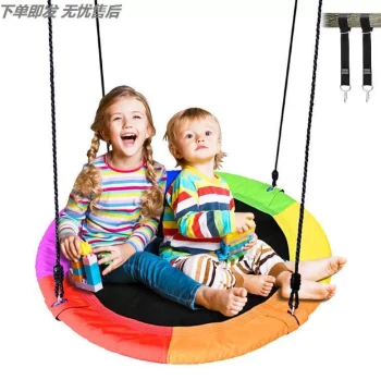 Round Outdoor Garden Bird Nest Swing - Indoor Baby & Family Interactive Hanging Chair, 2026 New Model for Spring Outings