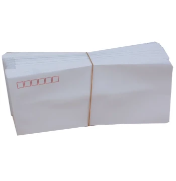 Thickened White Mailing Envelopes for Philately, Machine-Readable without Stamp Borders, Suitable for Actual Mailing, Customizable Sizes 3/5/6/7/9