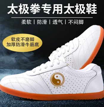 Zhui Feng Hero Tai Chi Shoes 2026 New Arrival, Men & Women Genuine Leather with Rubber Sole, Martial Arts Practice Shoes, Official Flagship Store Summer Edition
