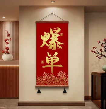 Best-Selling Office Motivational Wall Art - Corporate Team Slogan Posters, Commercial Store Hanging Scrolls & Murals