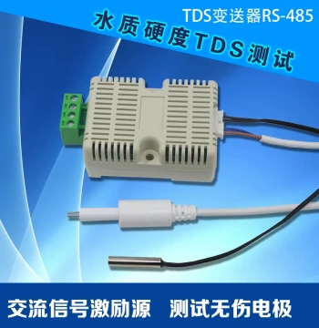 Conductivity Transmitter EC/TDS Sensor Module, RS485 Online Water Quality Monitoring for Hardness and Dissolved Solids, 3-Wire