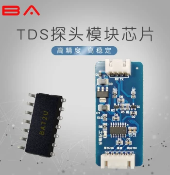 BitAtom Water Quality Detection Sensor Module with Temperature, TDS, Conductivity Electrode Probe Chip and Digital Signal