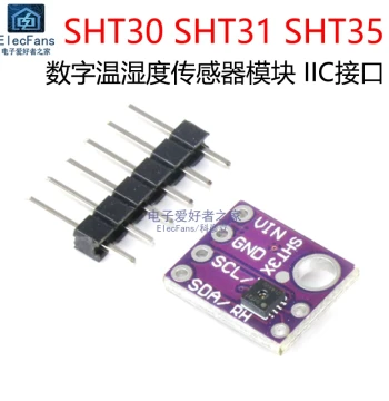 High-Precision GY-SHT30-D SHT31-D SHT35-D Digital Temperature and Humidity Sensor Module with IIC Interface