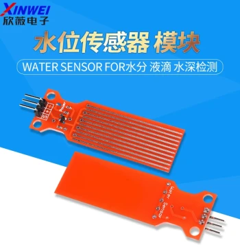 Water Level Sensor Module for Moisture, Droplet, and Water Depth Detection