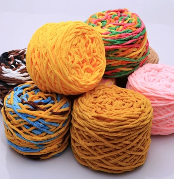 Datuan 3.3 Liang Ice Bar Yarn Bulk Skein for DIY Crochet Slippers & Bags - Thick Hand-Knitting Wool