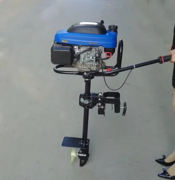 Nongfengli Factory Direct Sales Four-Stroke Gasoline Powered Hanging Outboard Motor Boat Propeller Electric Boat Hang-on Engine