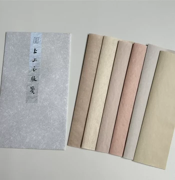 Changqingge Imitation Qing Dynasty Premium Jade-Texture Xuan Paper Stationery, 60% Sized Small Regular Script Calligraphy Paper for Antique-Style Artistic Works