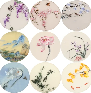 Su Embroidery Beginner DIY Kit - Complete Materials Package with One-on-One Video Tutorial for Self-Stitching Suzhou Culture Projects