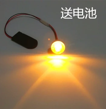 LED Coin Cell Battery Mini Bulb for DIY Crafts, Decorative High-Brightness Electronic Button Light for Exhibitions