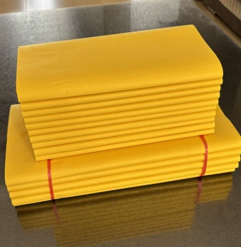 Writable Premium Yellow Ritual Paper - Traditional Bamboo Pulp Ancestor Worship Sheets for Qingming Festival