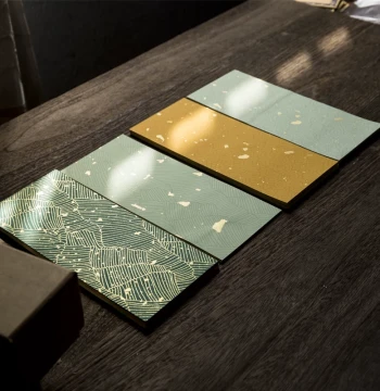 Special Offer: 100 Sheets Wax-Dyed Colored Single-Stroke Note Paper - Ancient Style Gilded Xuan Paper for Calligraphy and Phone Case Decor